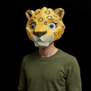 ZAYU MASCOTA MUNDIAL 2026 PAPERCRAFT MASK