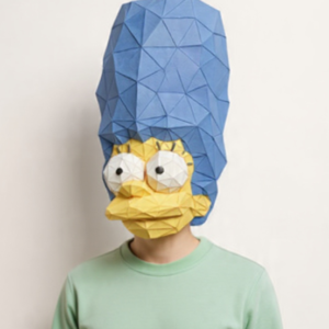 MARGE SIMPSON - PAPERCRAFT - HALLOWEEN MASK